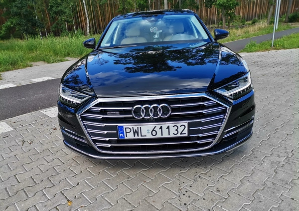 Audi A8 cena 380000 przebieg: 36800, rok produkcji 2021 z Wolsztyn małe 254